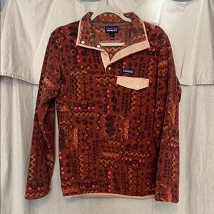 Patagonia Multicolor Geometric Fleece Pullover